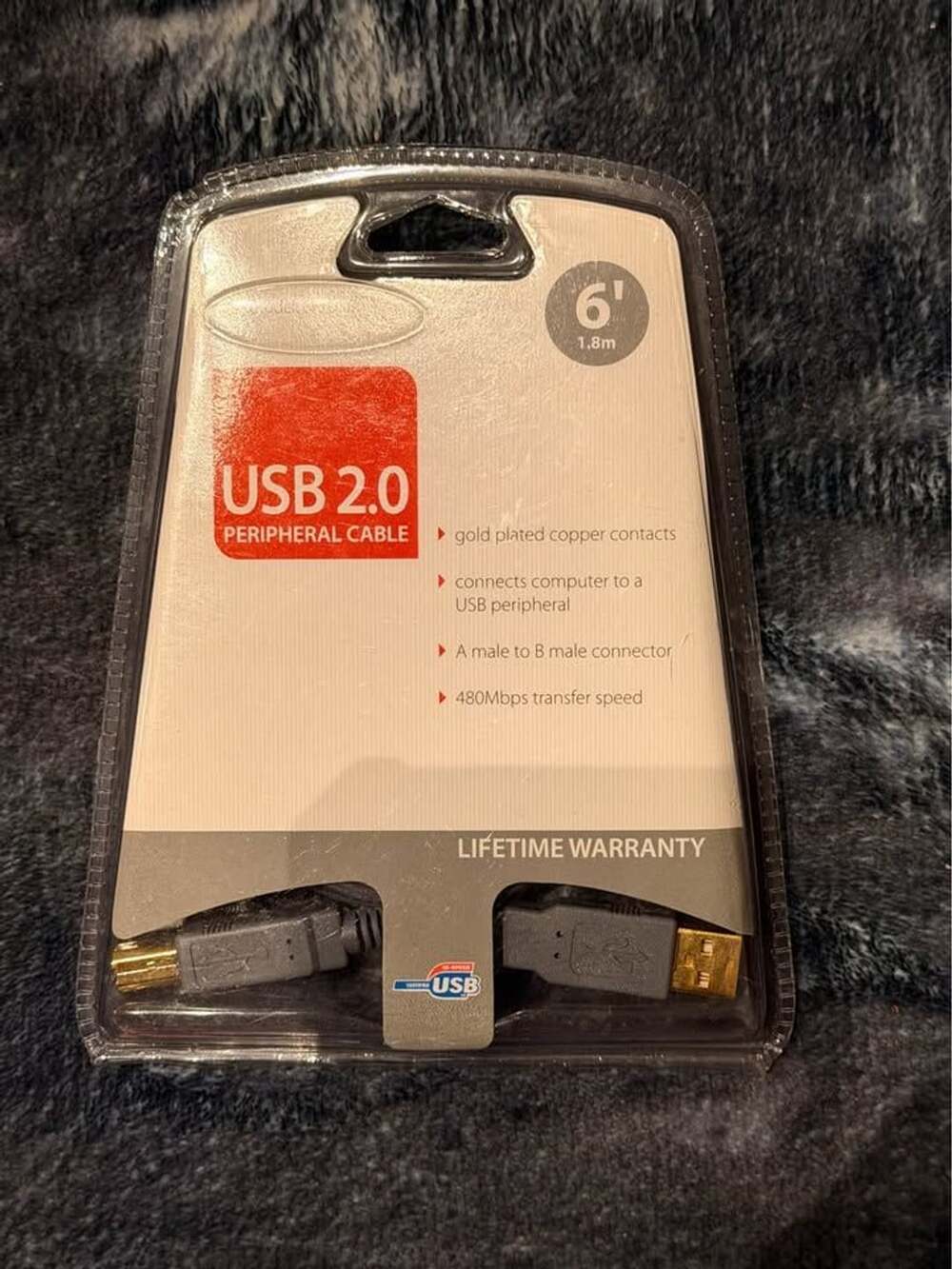USB 2.0 Peripheral Cable